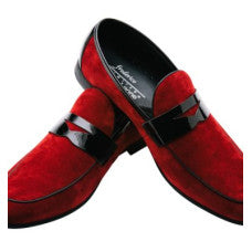 "Marcel" Red Suede Frederico Leone Tuxedo (Copy)